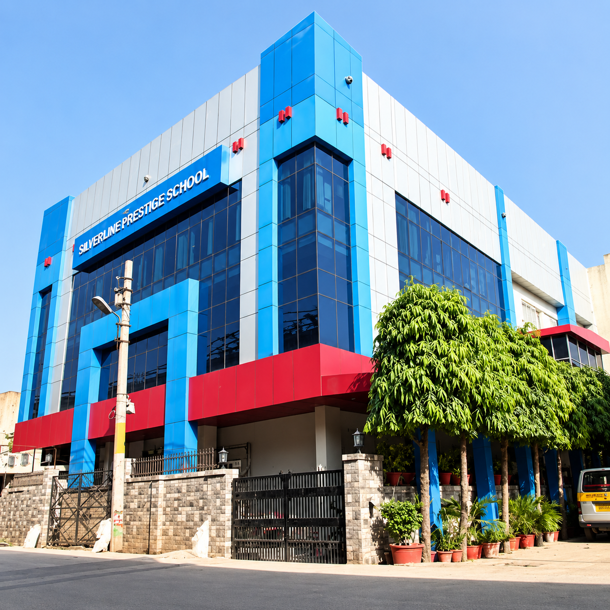 Silverline Prestige School campus building