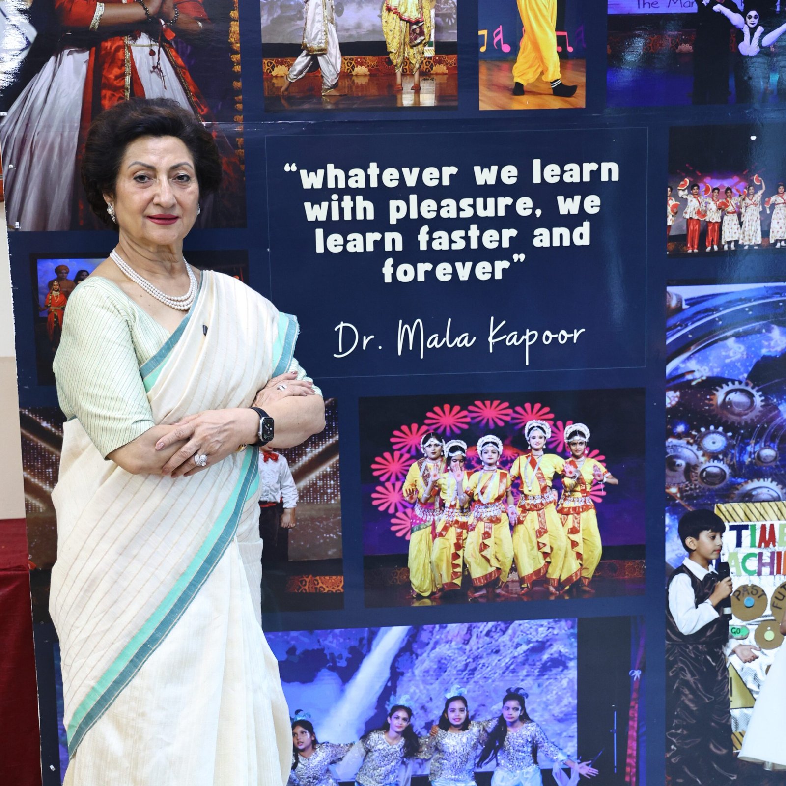 Dr Mala Kapoor, Founder and Principal of SLPS